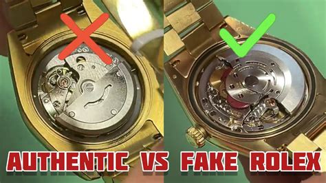 rolex fake movement|how to tell if a rolex is fake.